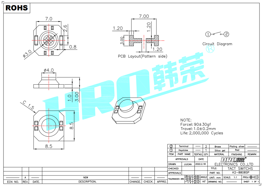 K2-8808SP