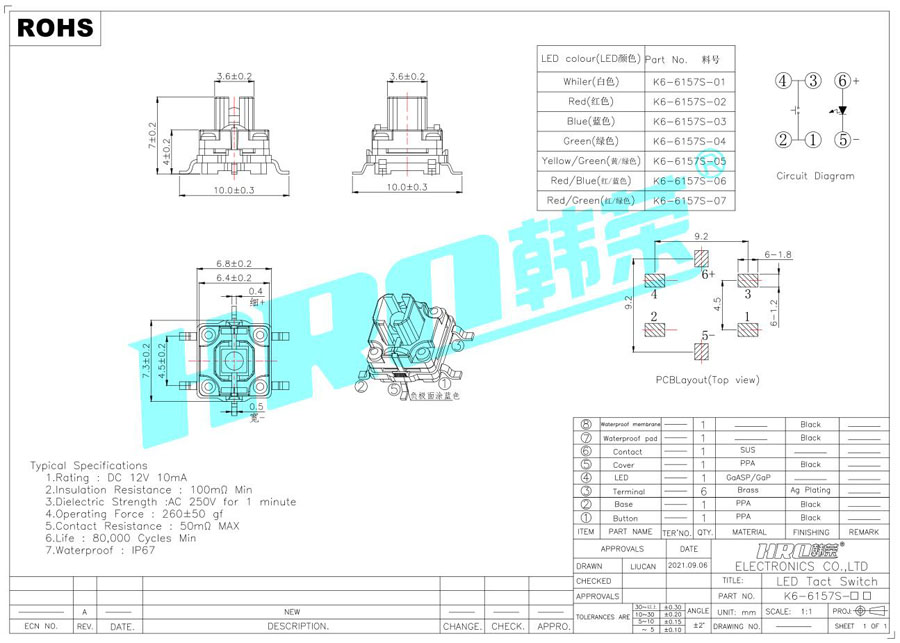 K6-6157S